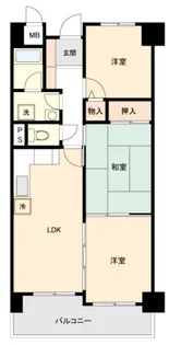 アーバンパーク行徳【6階】の間取り