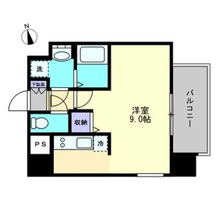 S-FORT高松中野町【9階】の間取り