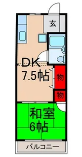 パルITO【1階】の間取り