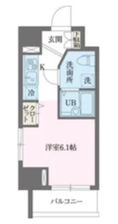 THEパームス新小岩【2階】の間取り