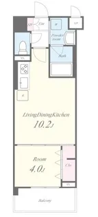 LaCASA江坂【5階】の間取り