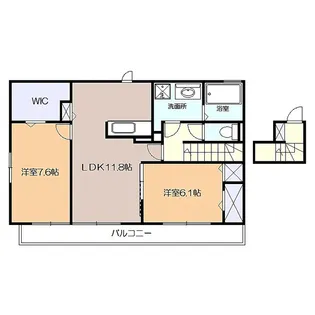 エスポワール【2階】の間取り