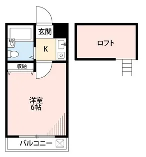 ソレイユ川口【1階】の間取り