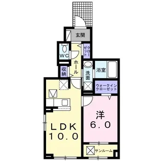 グランド ルーチェ【1階】の間取り