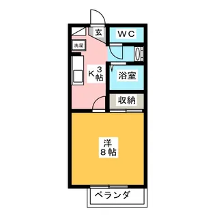 Snow Square【2階】の間取り