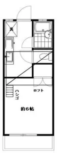 サンハイツ烏山【1階】の間取り