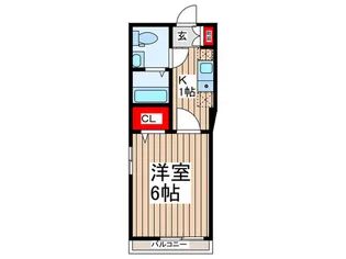 フロマージュブラン清瀬【2階】の間取り