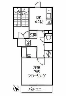 ザイテベルクII【2階】の間取り