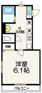 エクセル エヌ【1階】の間取り