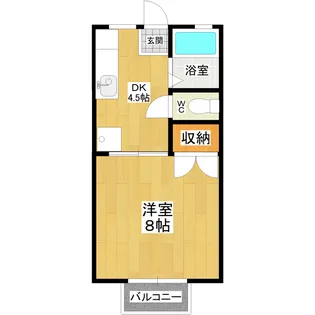 マイルーム【2階】の間取り