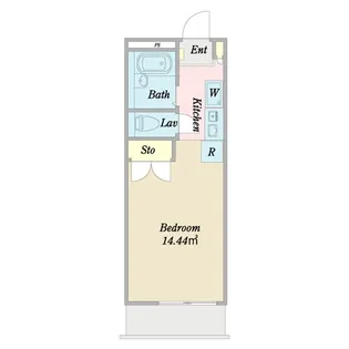 パークサイドヒルズ【2階】の間取り