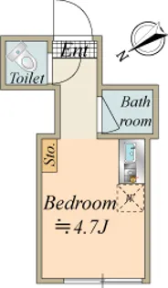 アーバンプレイス高田馬場XVI【1階】の間取り