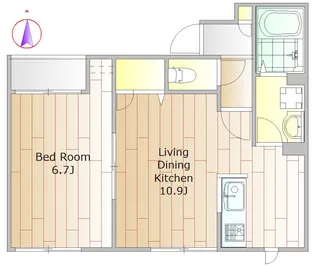 bonbonniere(ボンボニエール)【2階】の間取り