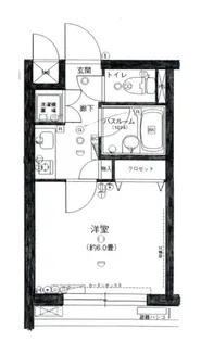 エクセシオーネ赤塚【1階】の間取り