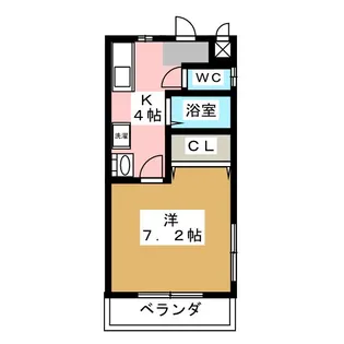 ヴィブレルーチェ【2階】の間取り