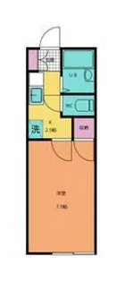 秀英ハイツA【1階】の間取り