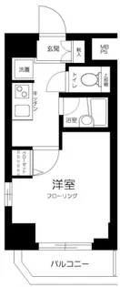サンテミリオン池上駅前【7階】の間取り