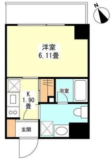 サンクレスト弐番館【9階】の間取り