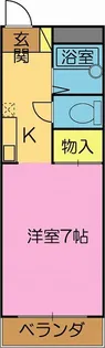 協栄マンション【2階】の間取り