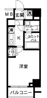 スカイコート押上【2階】の間取り