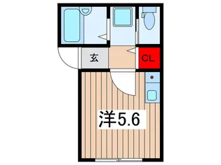 La casetta 岩槻【2階】の間取り