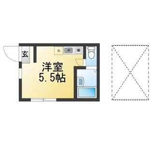 ラ・リベルタ【2階】の間取り