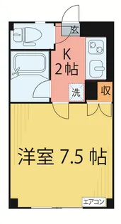 NITTO21弐番館【1階】の間取り