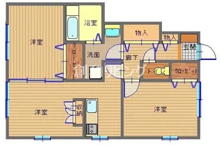 グリーンヤード【1階】の間取り