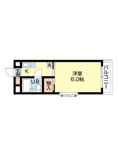 パールハイツ【2階】の間取り
