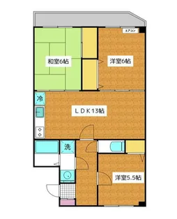 ストーン本八幡【1階】の間取り