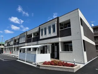 岡山県岡山市北区庭瀬【アパート】の外観