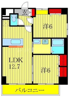 エターナルコートおおたかの森【5階】の間取り