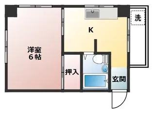 笹木ビル【3階】の間取り