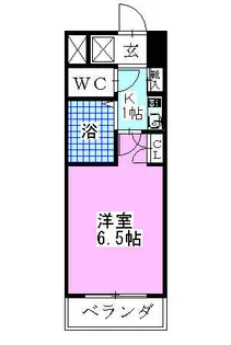 ルーラル六番館【2階】の間取り