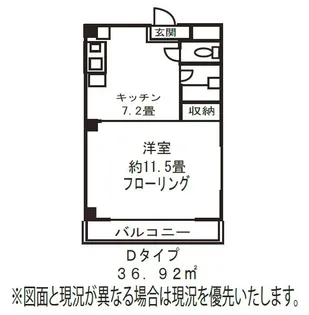 メゾンド・エフ3【1階】の間取り