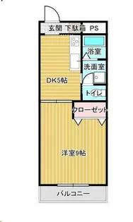 ハイデンスニーズ【5階】の間取り