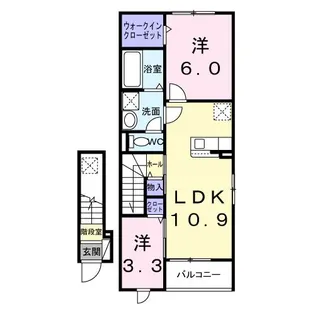 オハナハウス【2階】の間取り