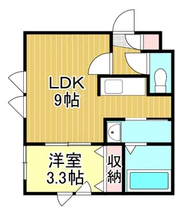 ステージ表町【3階】の間取り