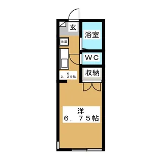 プライム反町【1階】の間取り