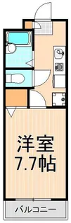 MFマンションII【1階】の間取り