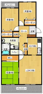 カーサグランデ並木【1階】の間取り