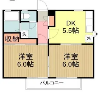 エスポワールN【2階】の間取り