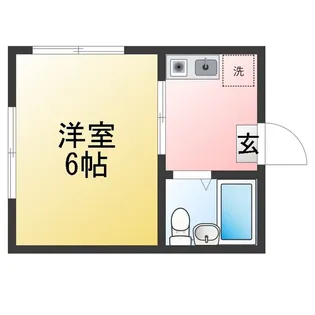 ハイム木村【1階】の間取り