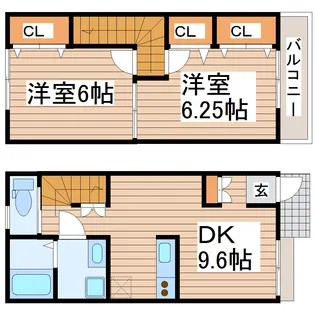 casa sol levante【1階】の間取り