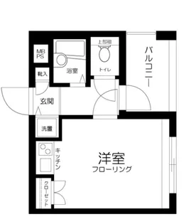 クレアシオン南大塚【3階】の間取り