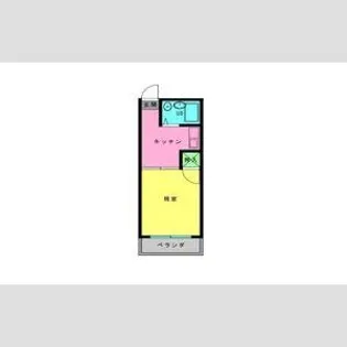 コート多賀III【2階】の間取り