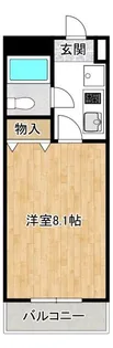 ダイアパレス甲府宮前【1階】の間取り