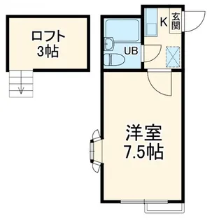 OKKO RARA桜ヶ丘【2階】の間取り