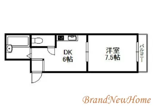 ロイヤルコート8番館【4階】の間取り