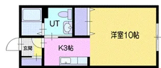 ポプリ春日町II【2階】の間取り